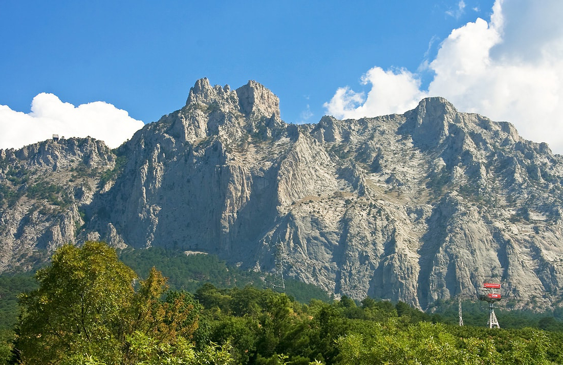 Гора петри в крыму